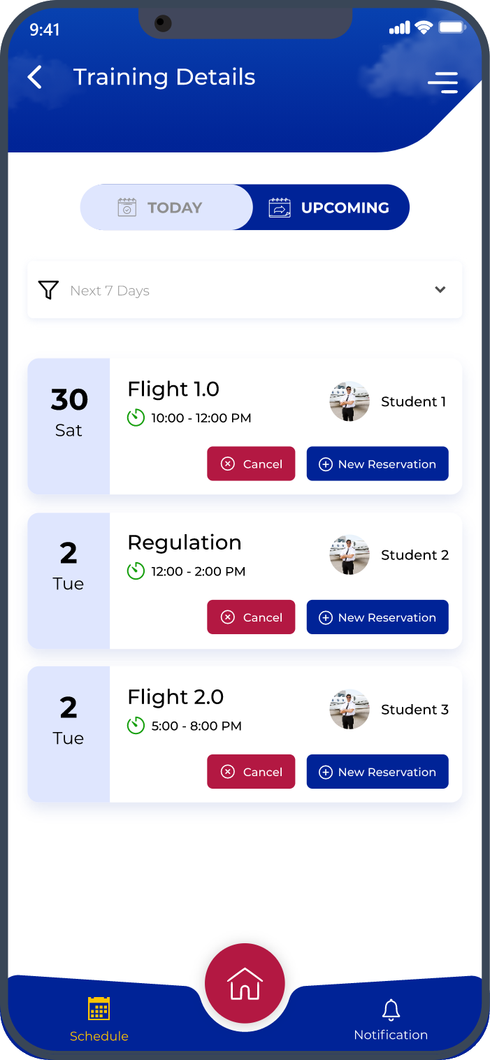 Proper Pilots Flight Booking
